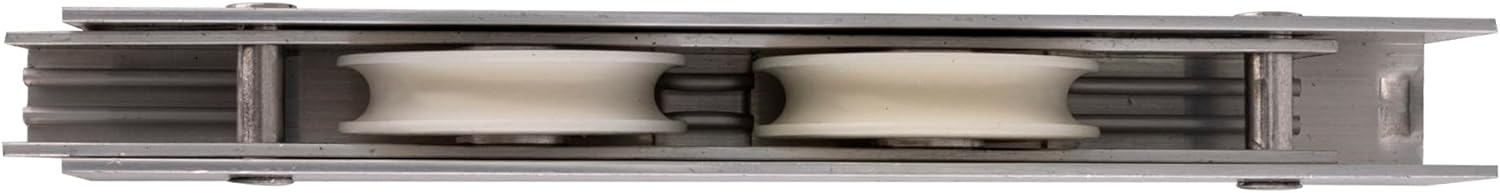 Sliding Glass Door Tandem Roller with Precision Nylon Wheels | Roller Replacement for Patio Glass Door Repair | Fix and Repair Sliding Door Roller Wheels (DR-283) - Garage and Sliding Door Hardware