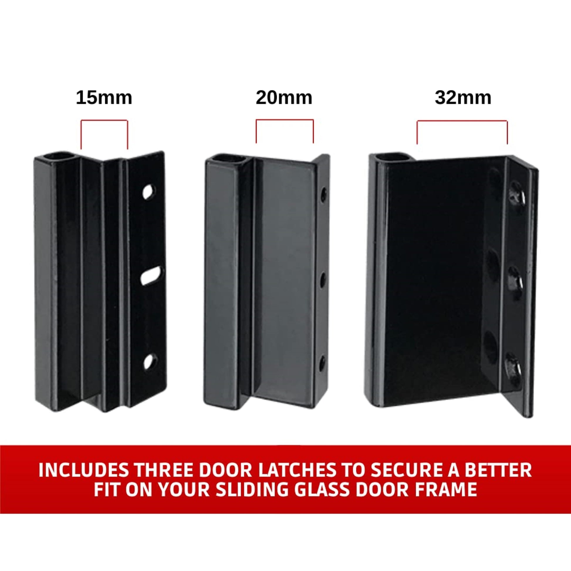 CAL - Double Bolt Lock - Sliding Glass Door Lock - Garage and Sliding Door Hardware