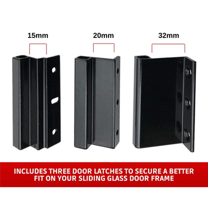 CAL - Double Bolt Lock - Sliding Glass Door Lock - Garage and Sliding Door Hardware