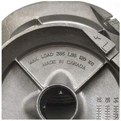 Overhead Garage Door Cable Drums Replacement for up to 8' High Door, Standard Lift, Pair (Left and Right) - Garage and Sliding Door Hardware