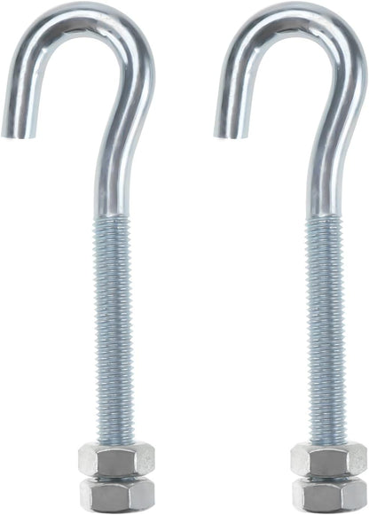 Garage Door Extension Bundle Kit For 8’ Feet Door - Pulleys, Bolts, Nuts, Washers, S Hooks, Clevis Fork, Eye Bolts, Cables - Garage and Sliding Door Hardware