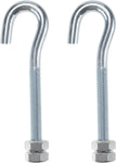 Garage Door Extension Bundle Kit For 8’ Feet Door - Pulleys, Bolts, Nuts, Washers, S Hooks, Clevis Fork, Eye Bolts, Cables - Garage and Sliding Door Hardware