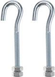 Garage Door Extension Bundle Kit For 8’ Feet Door - Pulleys, Bolts, Nuts, Washers, S Hooks, Clevis Fork, Eye Bolts, Cables - Garage and Sliding Door Hardware