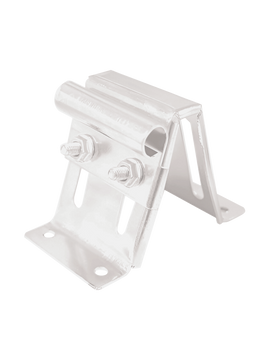 White Series Garage Door Junior Adjustable Top Fixture, Universal