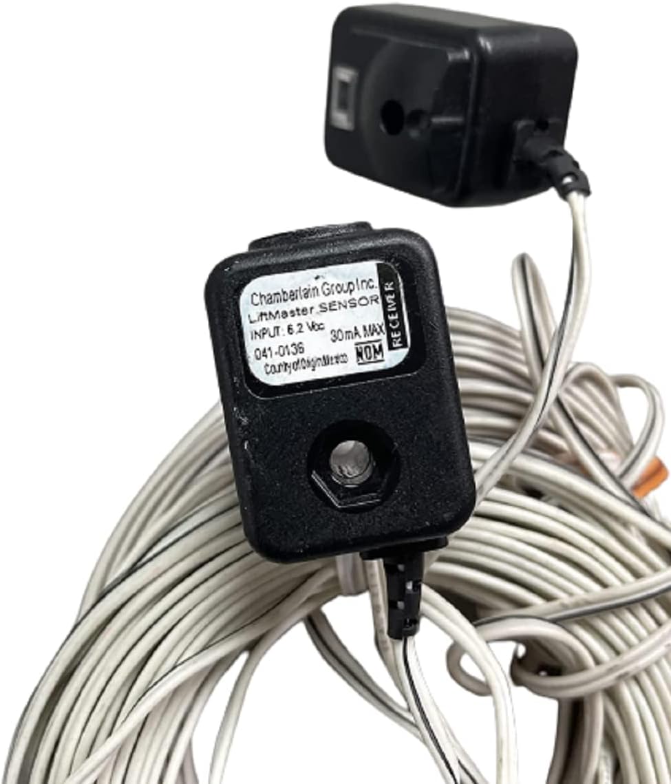 Garage Door LiftMaster 041-0136 / 41A5034 Safety Sensor Replacement Kit | Garage Replacement Parts Hardware Repair | Liftmaster Chamberlain Sears Garage Sensor Replacement - Garage and Sliding Door Hardware