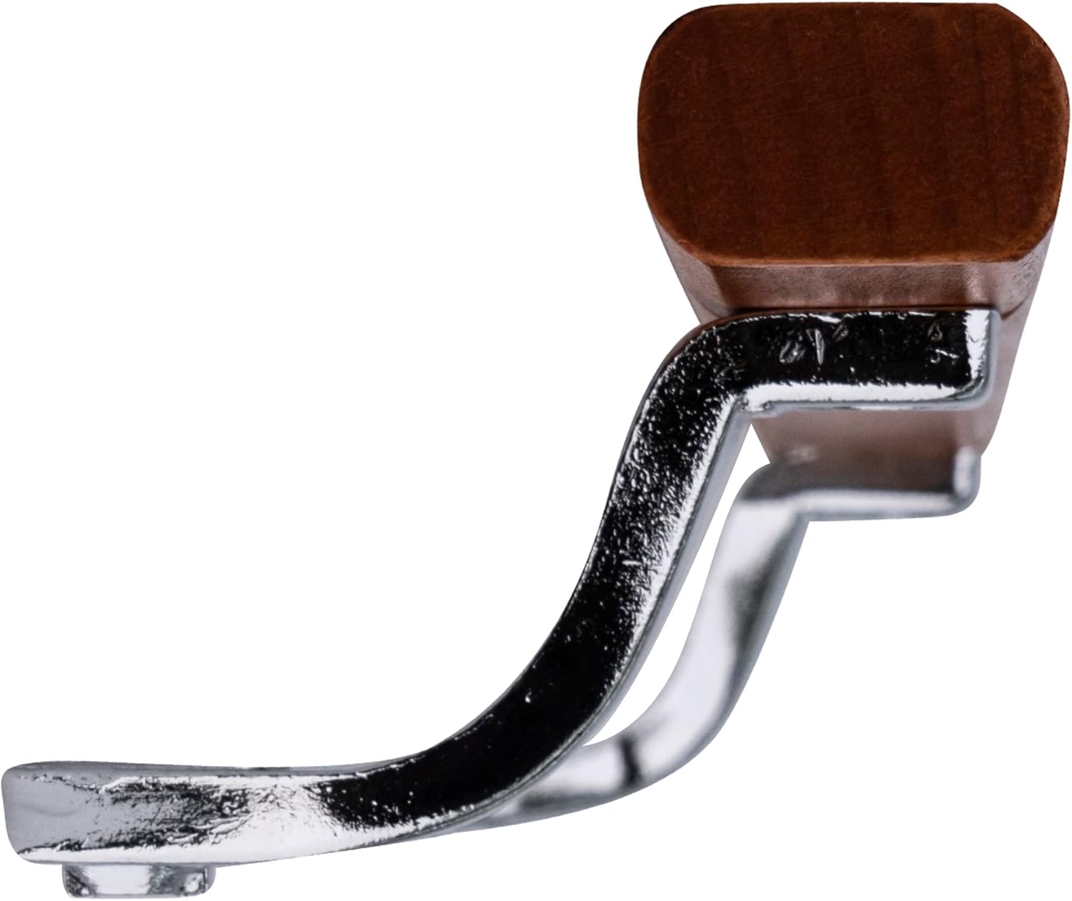 (DH-232) Wood Door Handle w/ 2 Screws Included, 6-5/8" Hole Space - Garage and Sliding Door Hardware