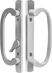 8.5" Legacy Sliding Patio Glass Door Offset Latch Handle Set Replacement - Sash Controls 2265 - No Mortise, Fits 3-15/16" Screw Hole Spacing  and 1-1/4" to 2-1/4" Door Thickness