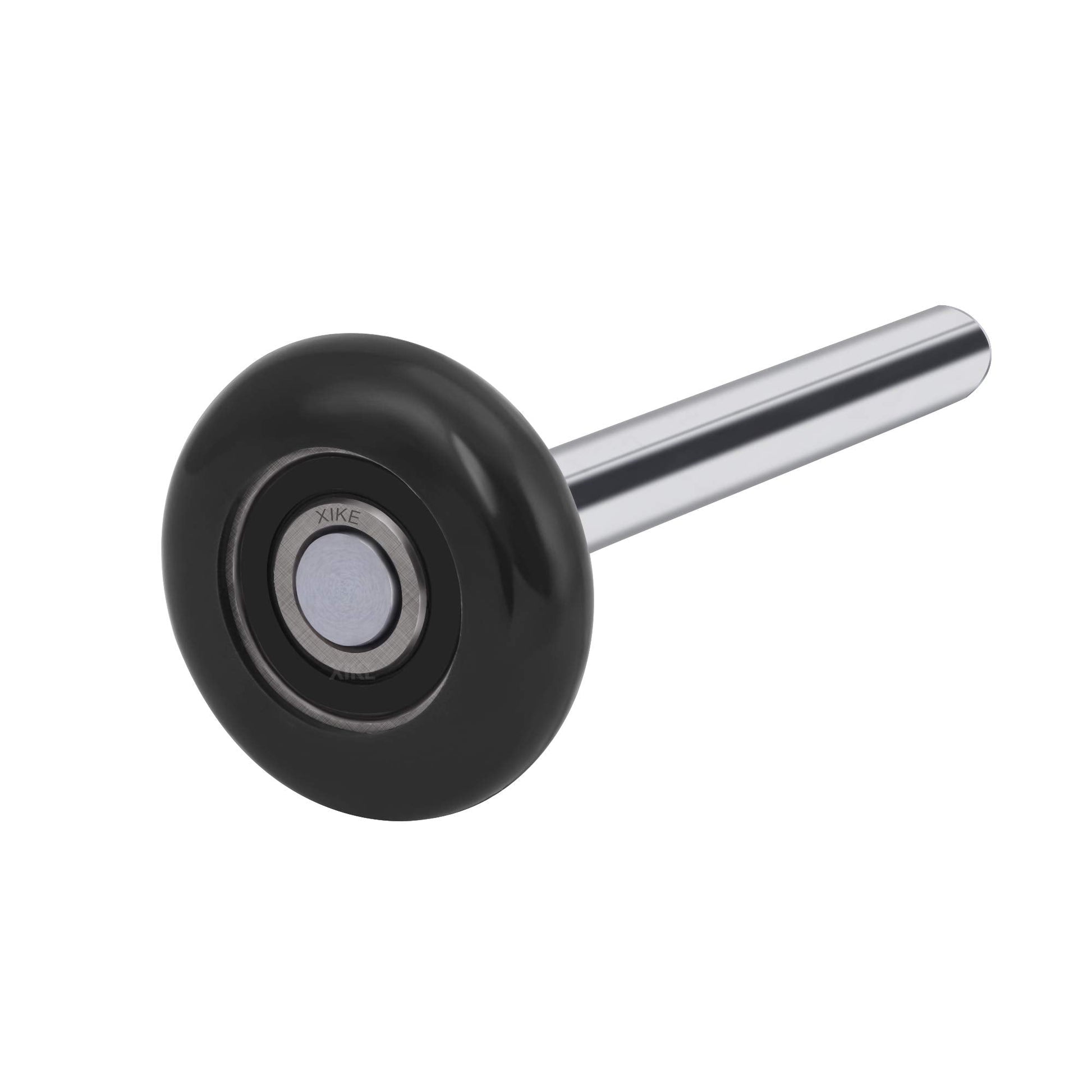 3" Garage Door Roller with 9" Stem - 10-Ball Black Nylon Roller - Garage and Sliding Door Hardware
