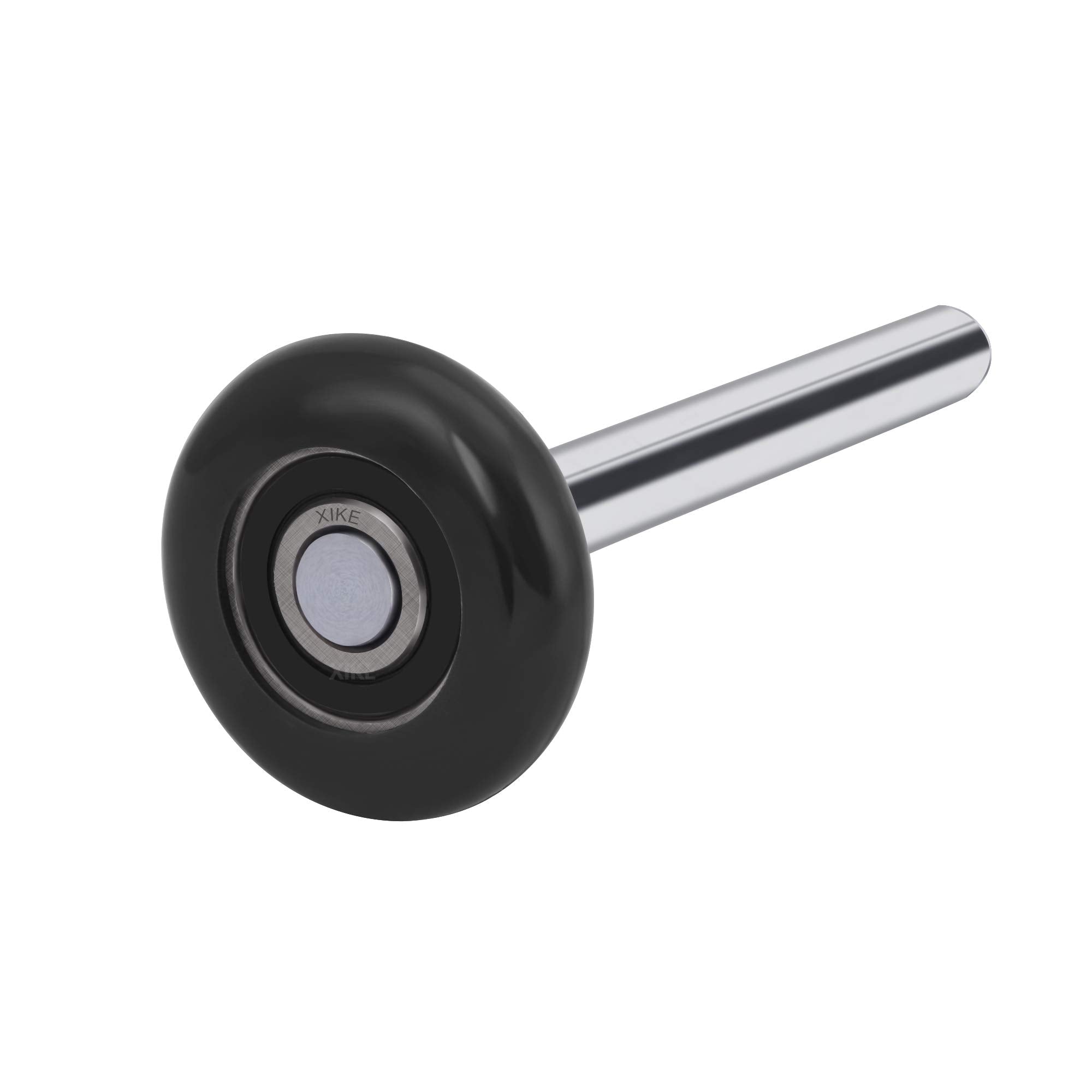 3" Garage Door Roller with 9" Stem - 10-Ball Black Nylon Roller - Garage and Sliding Door Hardware