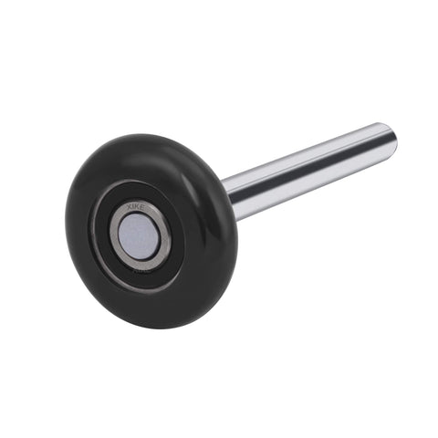 3" Garage Door Roller with 9" Stem - 10-Ball Black Nylon Roller