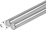 2 Pack 18 Inch Winding Rods Bars for Garage Torsion Springs Repair Replacement, Garage Door Tension Springs Rods with Nylon Bush Set