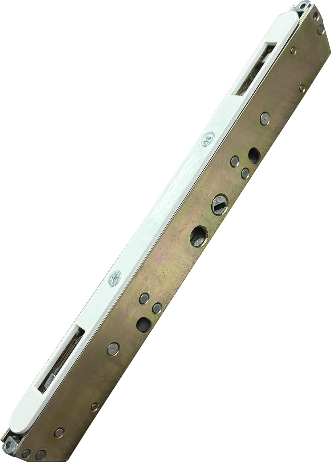 10" Dual Point Mortise Lock, 9-7/8" Hole Spacing, OFFSET Latch Position - Garage and Sliding Door Hardware