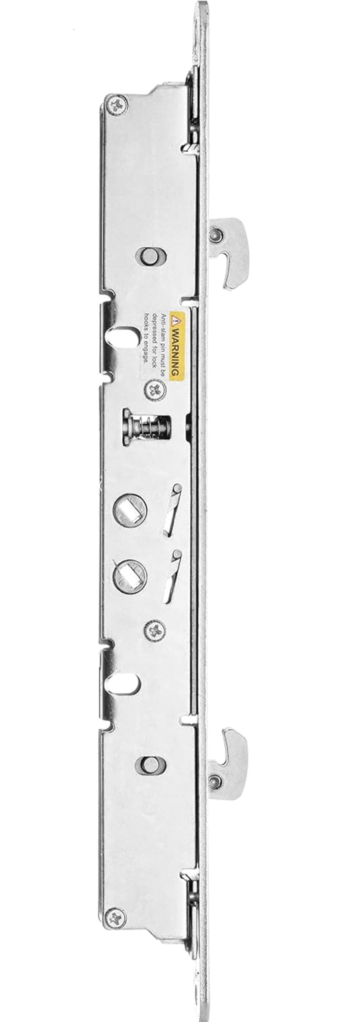 Amesbury Truth Multi-Point 11-3/4" Mortise Lock With Face Plate 10-7/8" for Sliding Patio Glass Door - Garage and Sliding Door Hardware