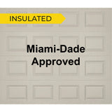 16' x 7' - Short Panel - Insulated  Steel Back - Garage and Sliding Door Hardware