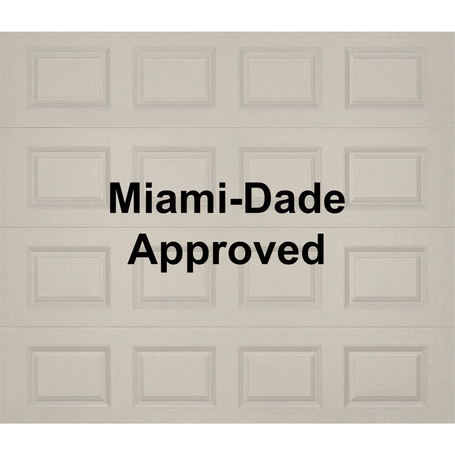 9' x 7' - Short Panel - 6" Low Head Room - Garage and Sliding Door Hardware