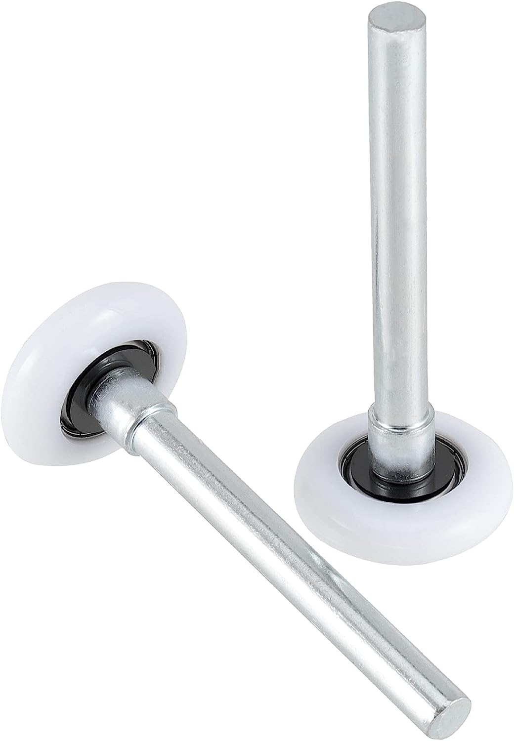 Premium 2" Sealed 11 Ball-Bearing Nylon Wheel Garage Door Rollers 4" Stem | Roller Replacement for Garage Door Repair Hardware - Garage and Sliding Door Hardware