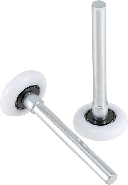 Premium 2" Sealed 11 Ball-Bearing Nylon Wheel Garage Door Rollers 4" Stem | Roller Replacement for Garage Door Repair Hardware - Garage and Sliding Door Hardware