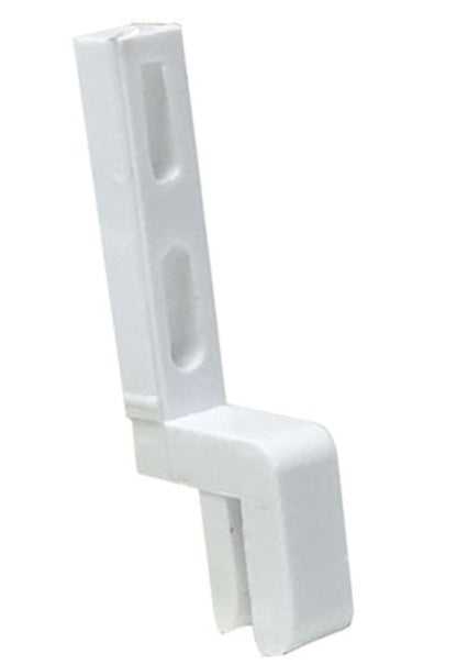 Plastic Screen Door Keeper | Screen Door Strike Latch | Replacement Screen Door Latch Keeper | Fix and Repair Sliding Screen Door (Set of 2) - Garage and Sliding Door Hardware