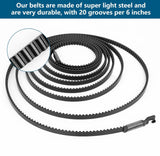 Garage Door 41A5250 Belt, 237" Drive Belt for 7ft Height Garage Door, Garage Door Openers Belt, 041A5250 Belt Compatible with Chamberlain Liftmaster Sentex Whisperdoor Garage Door Openers - Garage and Sliding Door Hardware