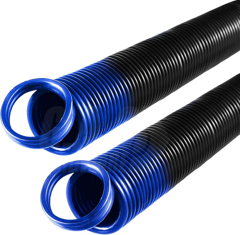 Garage Door Extension Springs For 140 lb. Door Weight - Blue (Pair) - Garage and Sliding Door Hardware