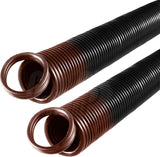 160 lb. Heavy-Duty Double-Looped Garage Door Extension Spring (2-Pack) - BROWN | Springs for Garage Door Replacement Hardware Repair