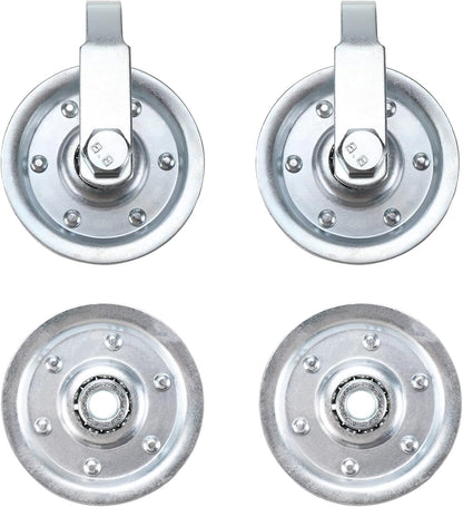 Garage Door Extension Bundle Kit For 7’ Feet Door - Pulleys, Bolts, Nuts, Washers, S Hooks, Clevis Fork, Eye Bolts, Cables - Garage and Sliding Door Hardware