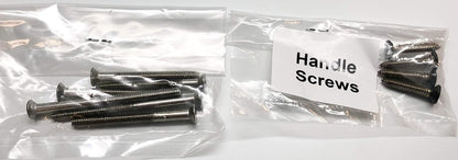 Involute Sliding Patio Door Handle Set - Handle Replacement Set for Patio Glass Screen Door Repair | Sliding Door Pull Handle Set Fits 4-15/16" Hole Spacing - Garage and Sliding Door Hardware