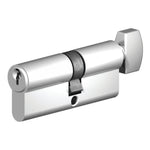 Interlock Key Cylinder with Thumbturn - Garage and Sliding Door Hardware