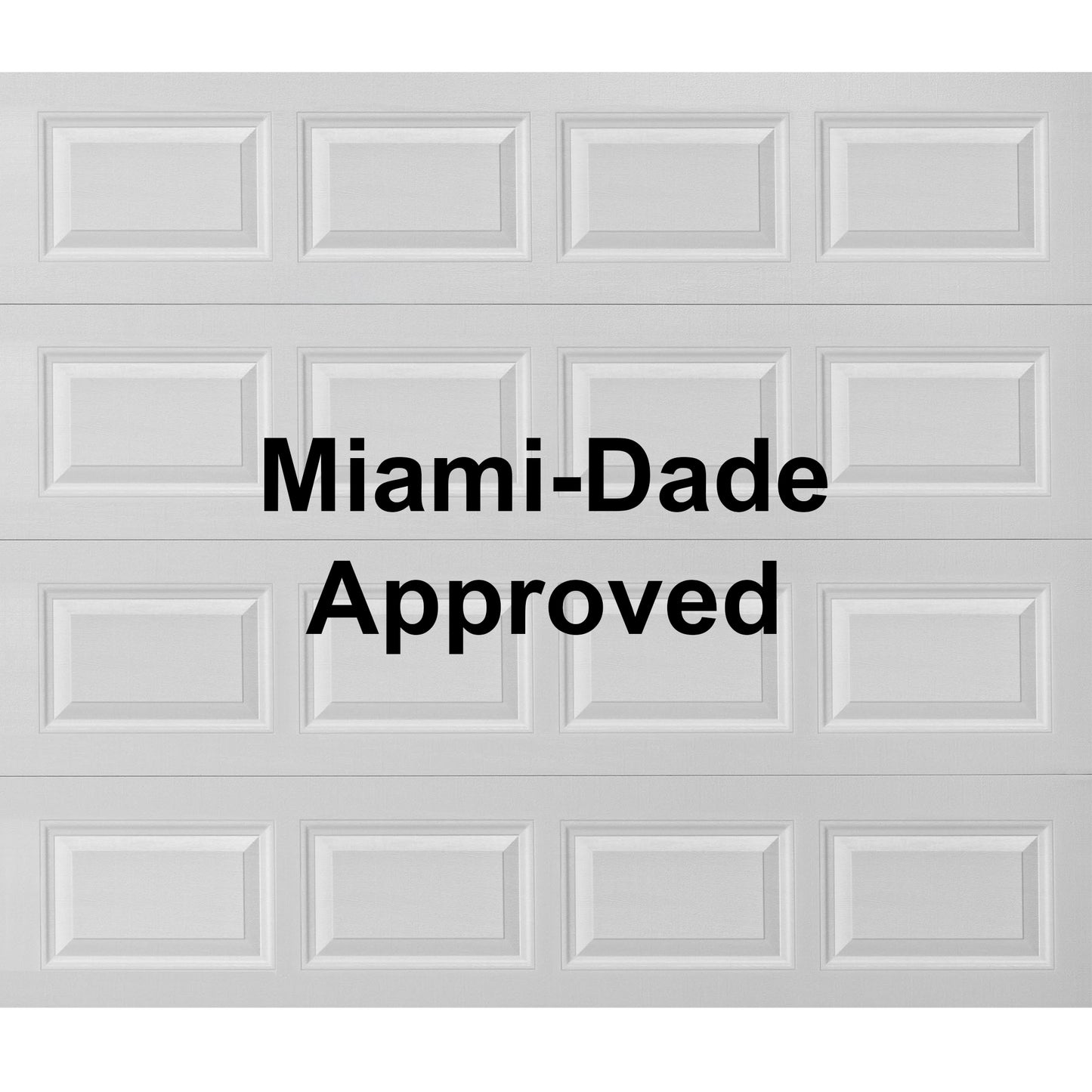 9' x 7' - Short Panel - 6" Low Head Room - Garage and Sliding Door Hardware