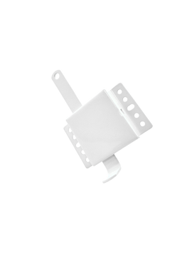 White Series Garage Door Adjustable Slide Lock