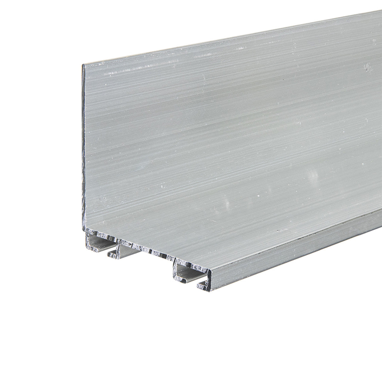 Garage Door L-Shape Aluminum Bottom Seal Rail 8 ft (LOCAL PICKUP ONLY) - Garage and Sliding Door Hardware