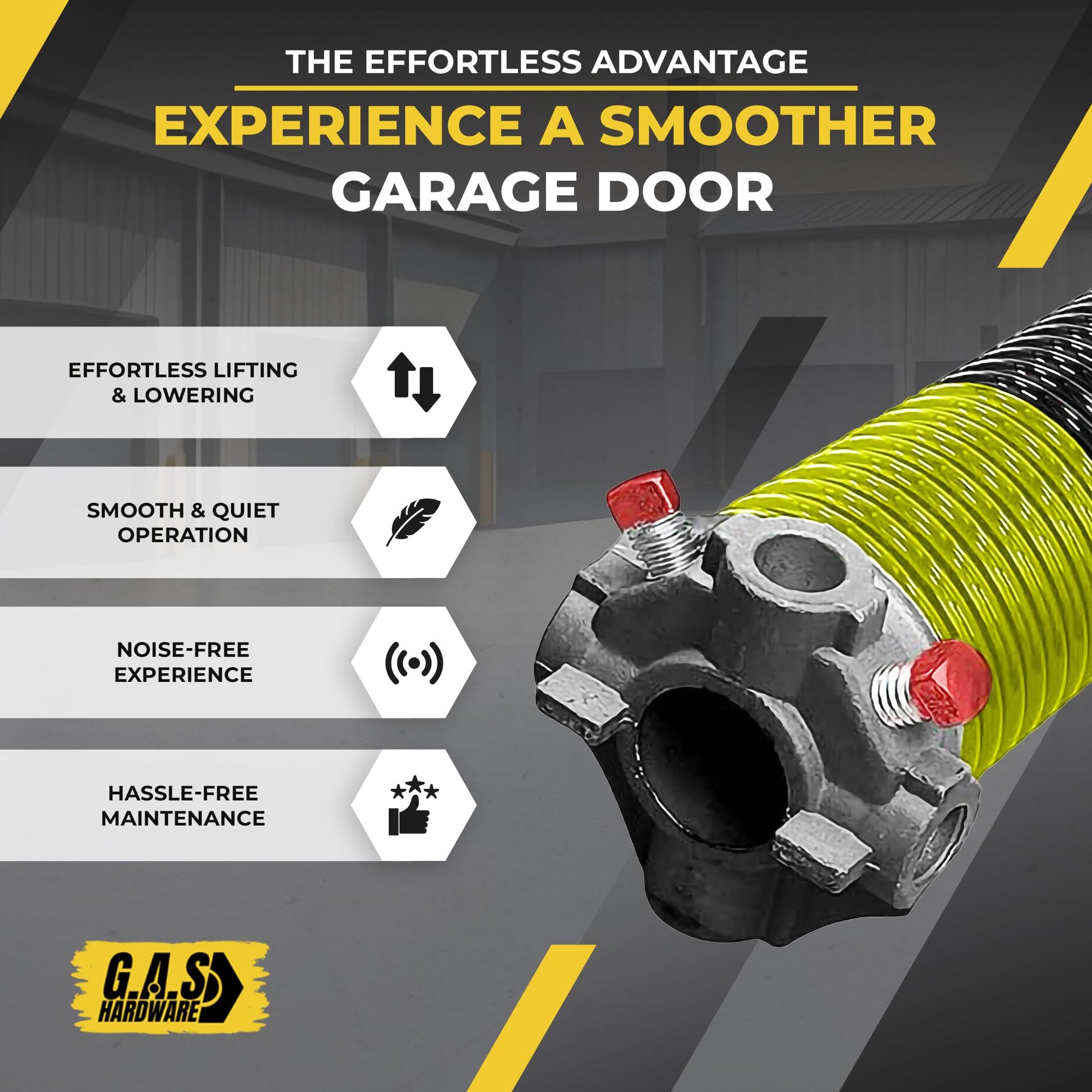 207 x 1.75 x 25 Garage Door Torsion Spring - Garage and Sliding Door Hardware