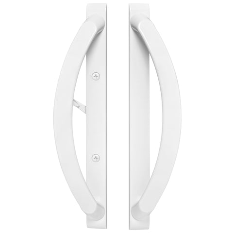 11" Sliding Patio Door Handle NON-KEYED - 3-15/16" Hole Spacing- DH-741 - Garage and Sliding Door Hardware