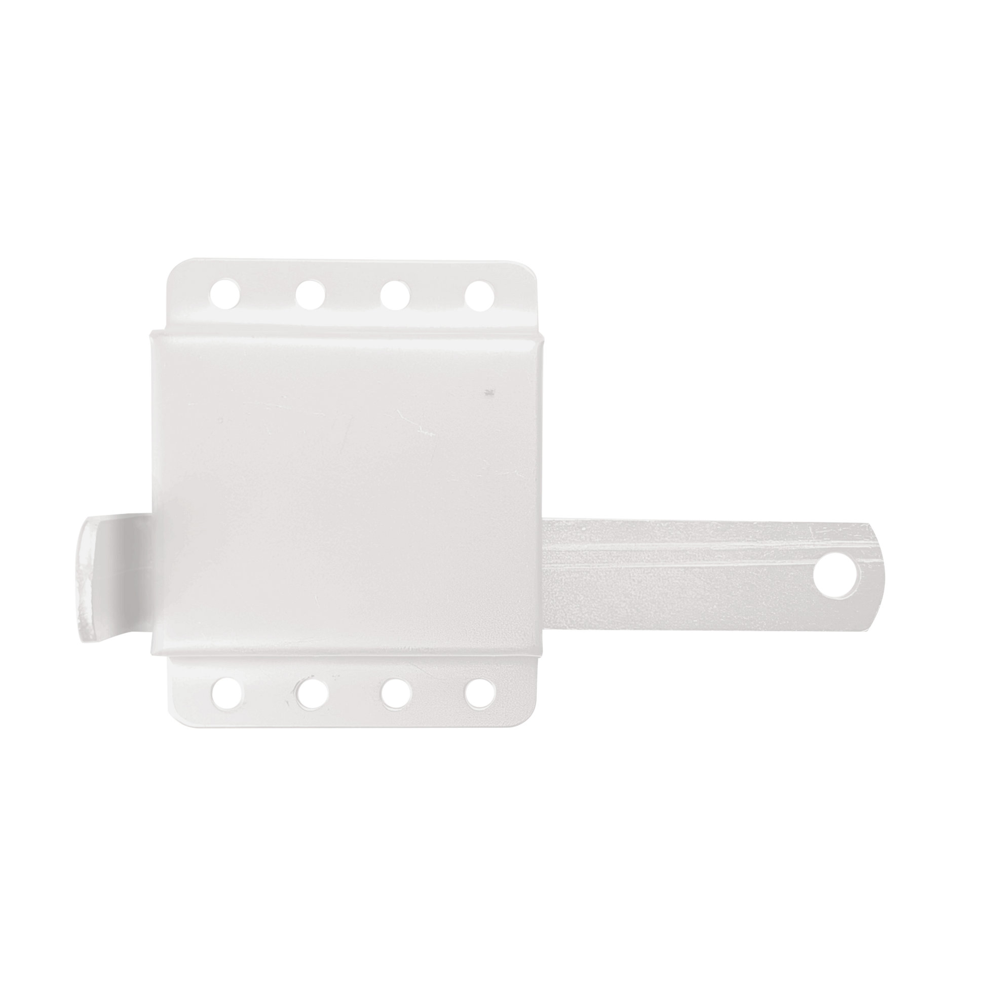 White Series Garage Door Adjustable Slide Lock - Garage and Sliding Door Hardware