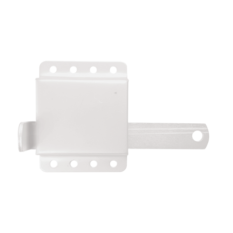 White Series Garage Door Adjustable Slide Lock