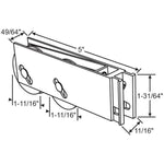 Truth Tandem Sliding Glass Door Roller 9-254T