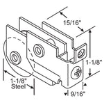 Capitol Remington Patio Door Roller for Sliding Glass Door Repair - Garage and Sliding Door Hardware