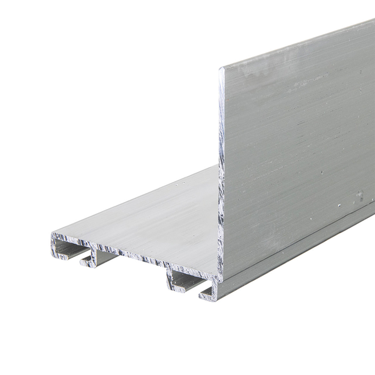 Garage Door L-Shape Aluminum Bottom Seal Rail 8 ft (LOCAL PICKUP ONLY) - Garage and Sliding Door Hardware