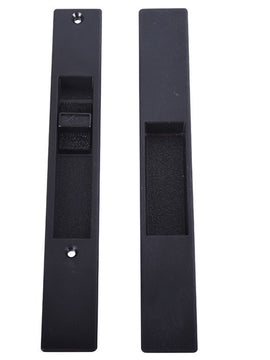 Adams Rite Flush Mount Handle No Mortise Lock, Black (DH-391-B)