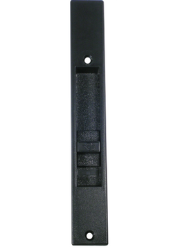 Adams Rite Flush Mount Handle No Mortise Lock, Black (DH-391-B)