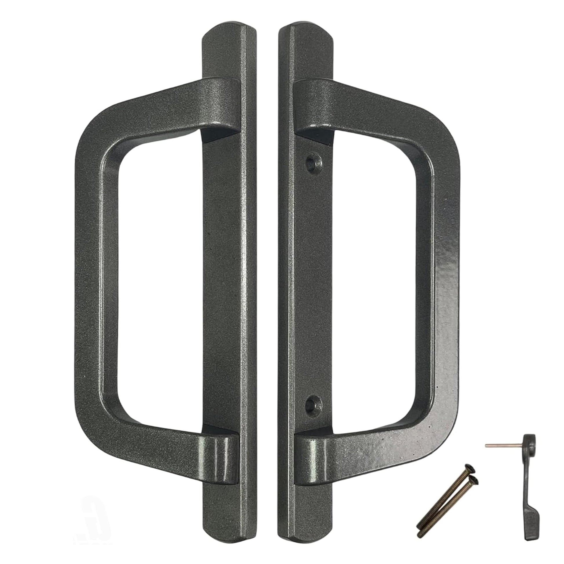 (DH-210-B) PGT Handle Replacement for Sliding Doors, 3-15/16" Hole Space- Bronze - Garage and Sliding Door Hardware