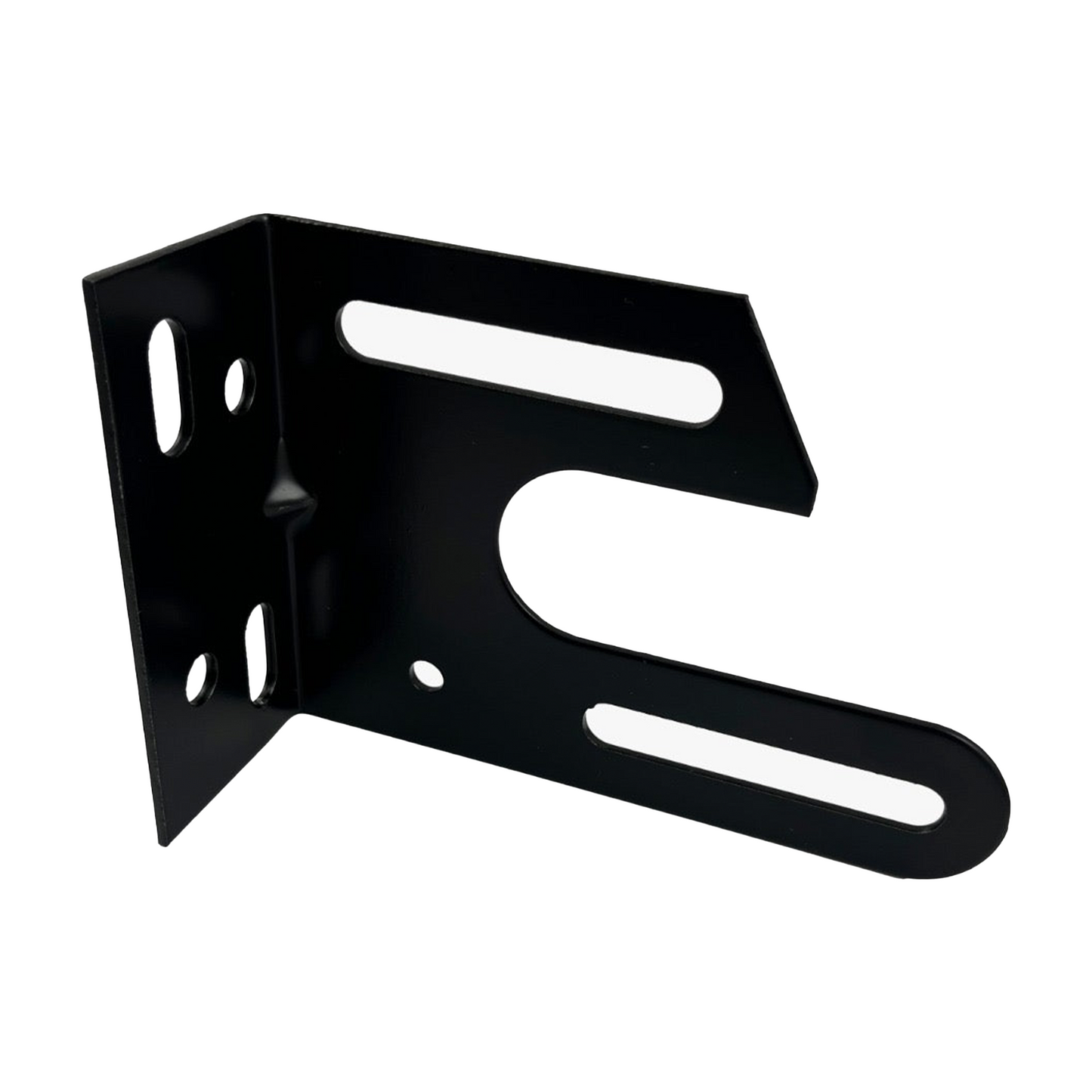 Black Series - Garage Door Mini-Resi Spring Anchor Plates, Middle Brackets - Garage and Sliding Door Hardware