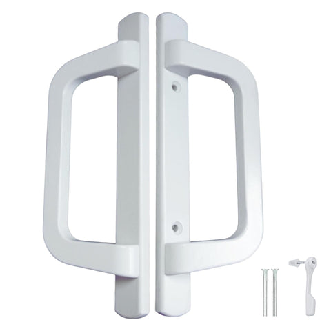 (DH-210-W) PGT Handle Replacement for Sliding Door, 3-15/16" Hole Space- White