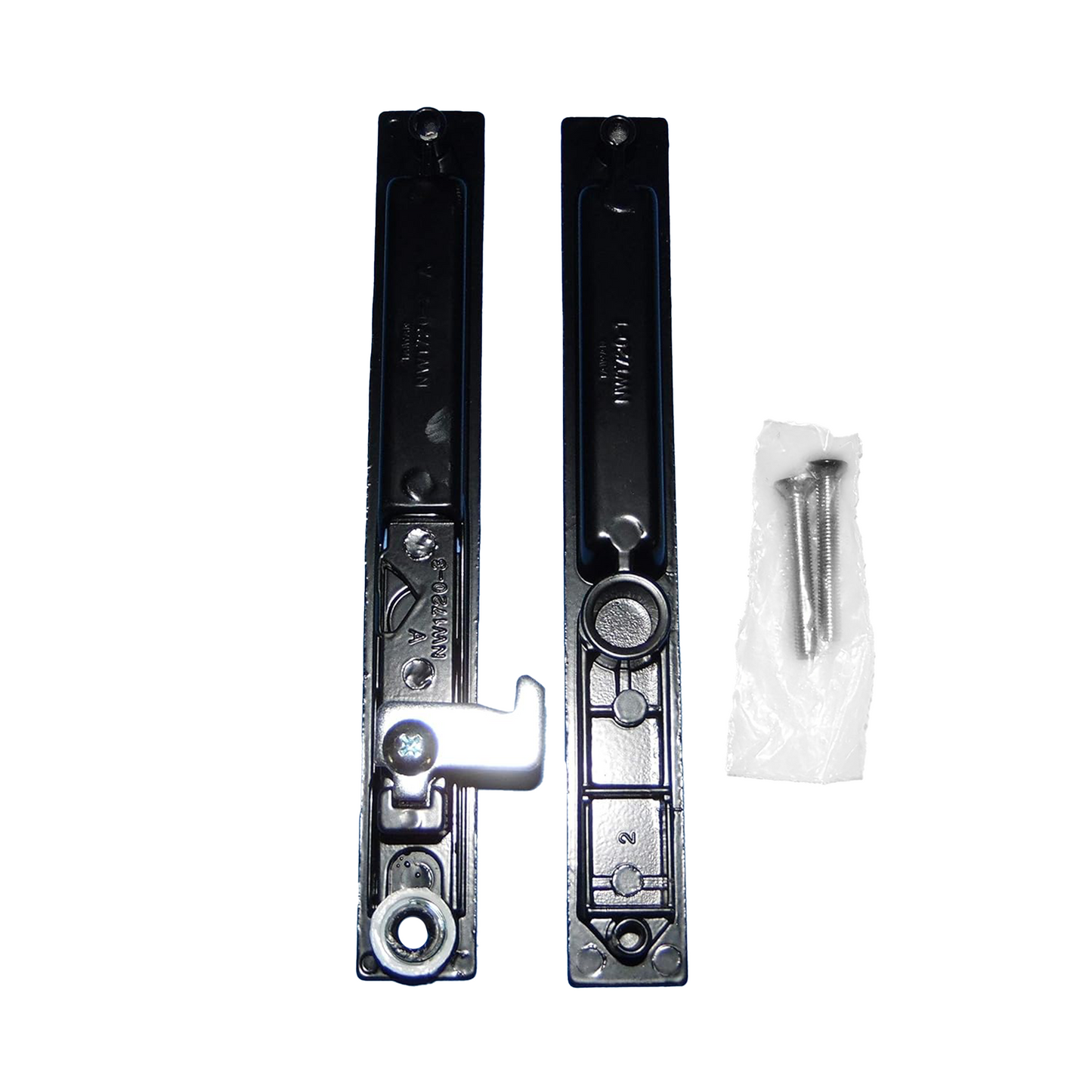 PGT 2500 Series Flush Mount Door Lock Handle with 6-5/8" Hole Spacing (with Nylon Bushing) (DL-433) - Garage and Sliding Door Hardware