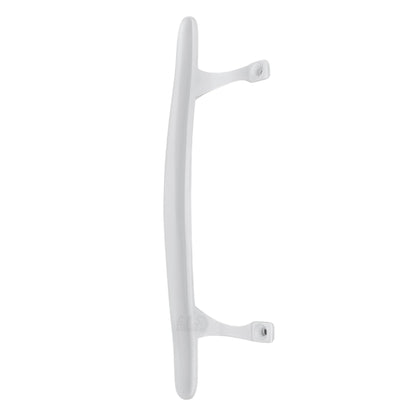 (DH-103-W) Pull Handle for Sliding Doors, 6-5/8" Hole Space - White - Garage and Sliding Door Hardware