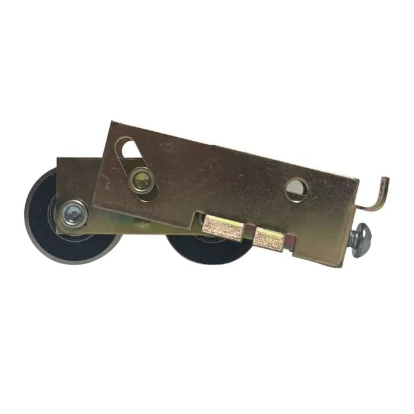 1-1/4 in., Steel Ball Bearing, C-Tab, Sliding Door Tandem Roller Assembly (DR-261)