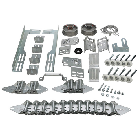Garage Door Hardware Installation Kit for 16' by 7' Doors