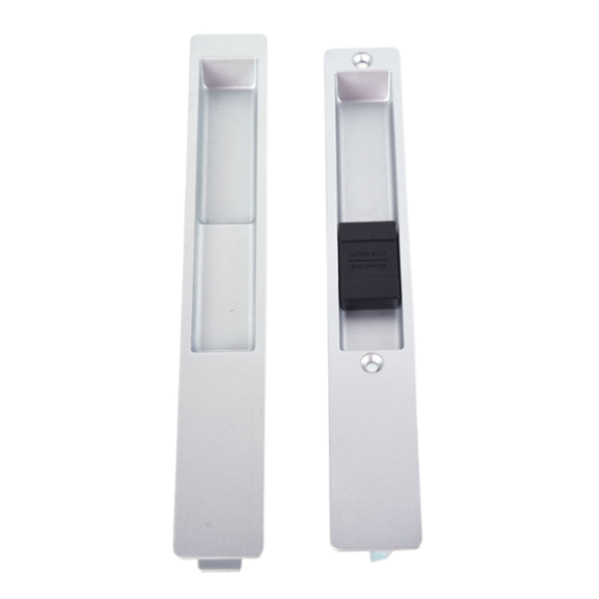 Adams Rite Flush Mount Handle NO MORTISE LOCK, White (DH-391-W) - Garage and Sliding Door Hardware