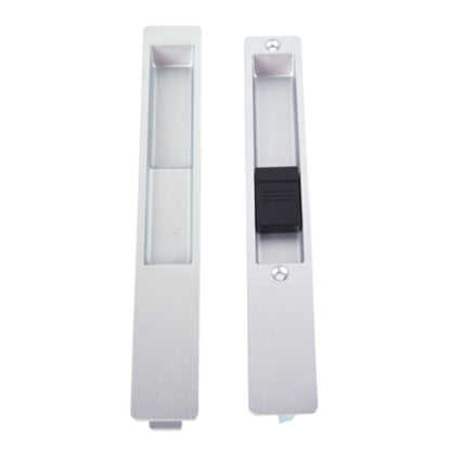 Adams Rite Flush Mount Handle NO MORTISE LOCK, White (DH-391-W) - Garage and Sliding Door Hardware