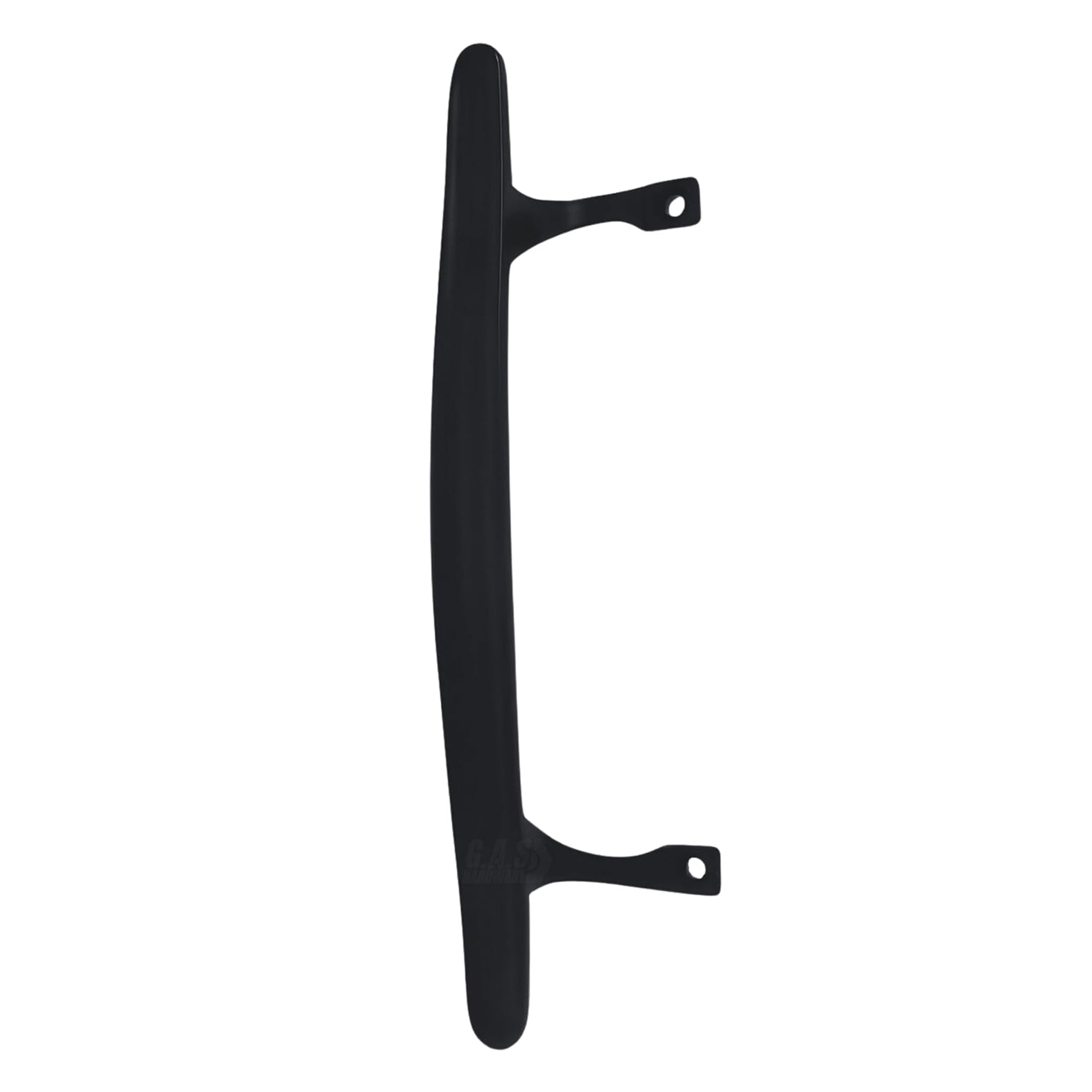 (DH-103-B) Standard Pull Handle for Sliding Doors, 6-5/8" Hole Space - Black - Garage and Sliding Door Hardware